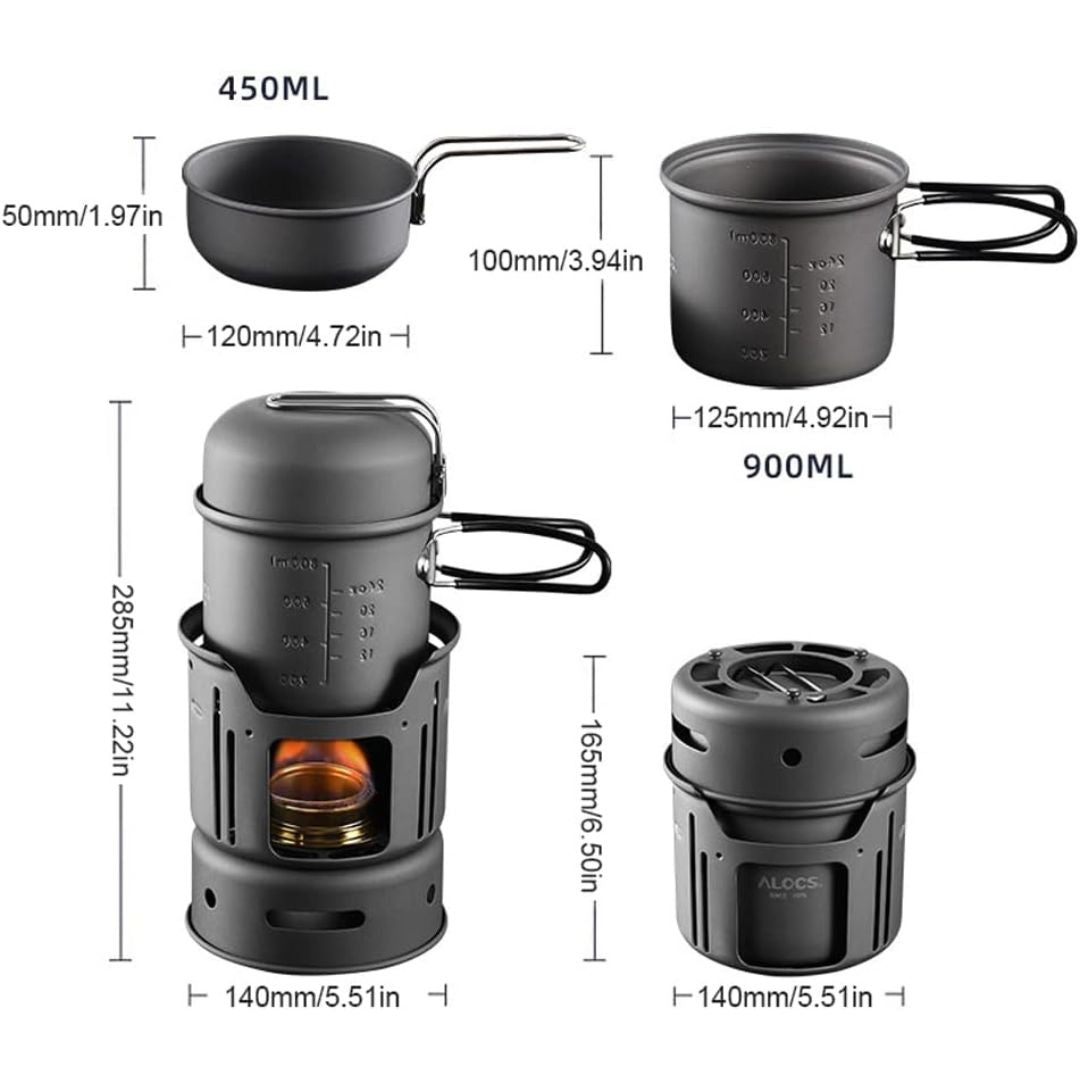 BlazeShield™ Camp Stove