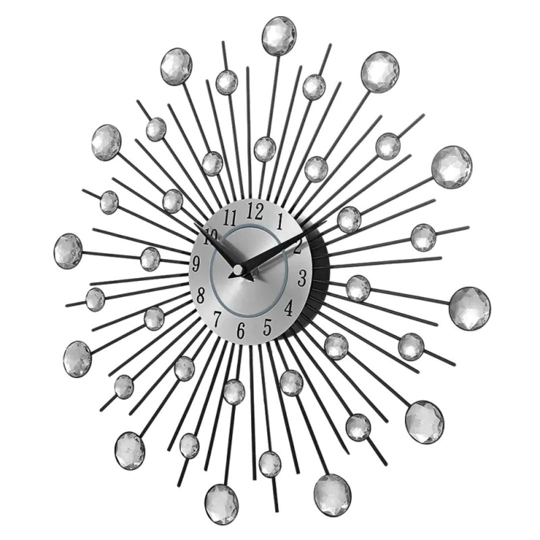 SilvaCraft™ Crystal Clock