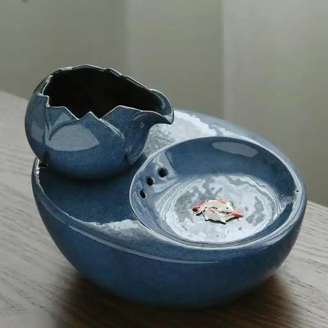 PuraLotus™ Ceramic Pet Fountain