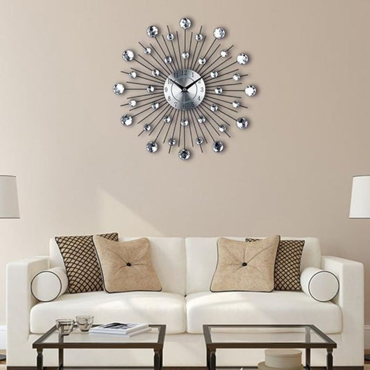 SilvaCraft™ Crystal Clock