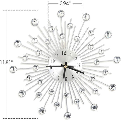 SilvaCraft™ Crystal Clock 